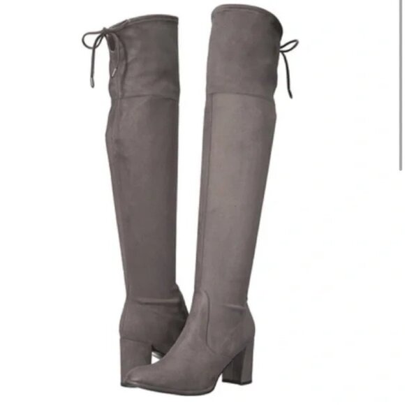 Marc Fisher Lencon Over-the-knee Boots in Grey Size 8.5 - Picture 1 of 12